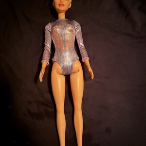 Barbie Shimmering Iridescent Leotard Doll Outfit - Pink and Blue